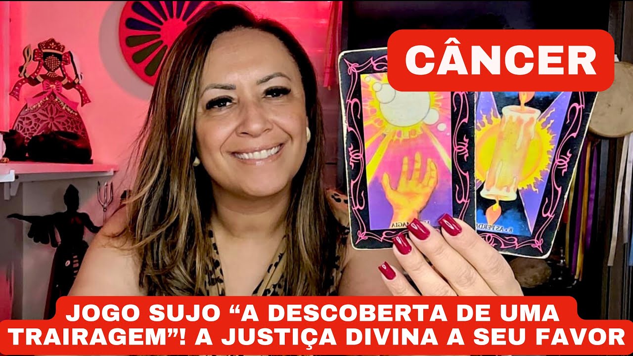 CÂNCER ♋️ JOGO SUJO “A DESCOBERTA DE UMA TRAIRAGEM” A JUSTIÇA DIVINA A SEU FAVOR!