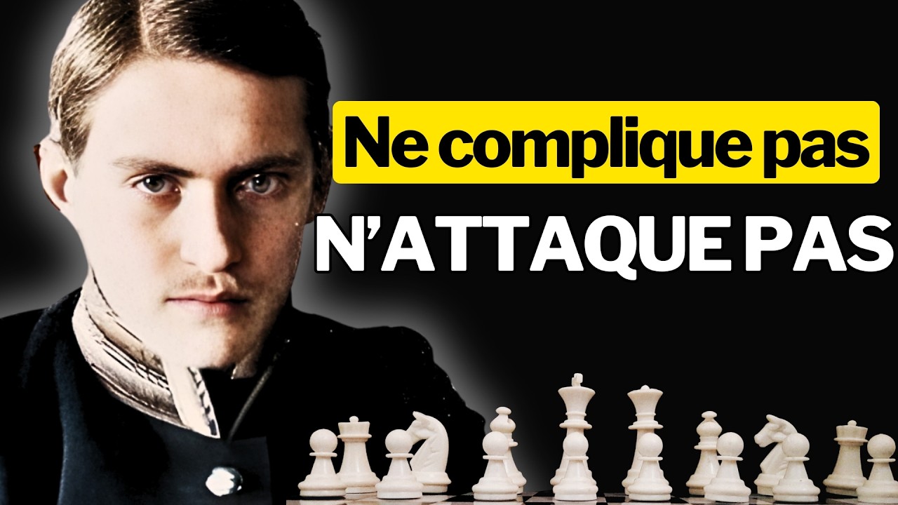 🔥7 Règles Positionnelles d’Alekhine 👉pour Détruire ton Adversaire
