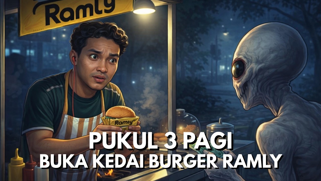 1 HARI JADI PENJUAL BURGER RAMLEE DU ROBLOX