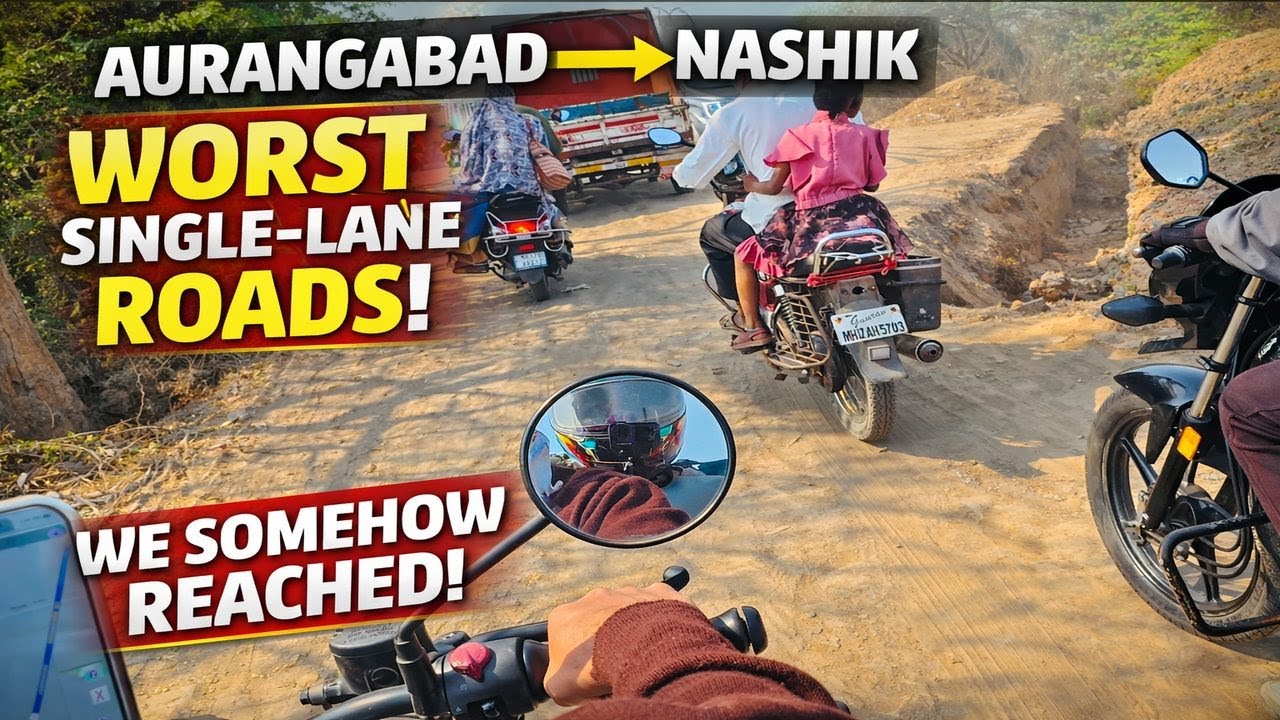 Single-Lane Nightmare | Aurangabad to Nashik Road Trip