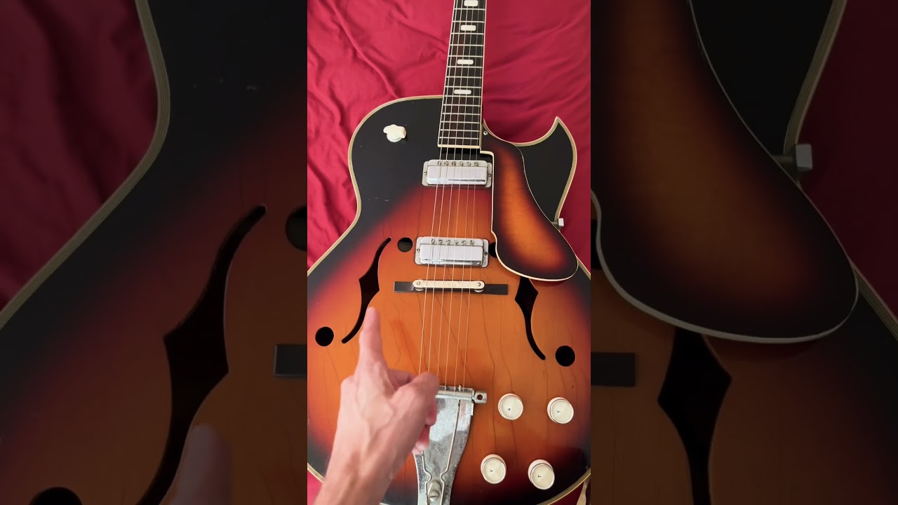 Forbidden Notes : ES-175 copy : #asmrsounds #guitar
