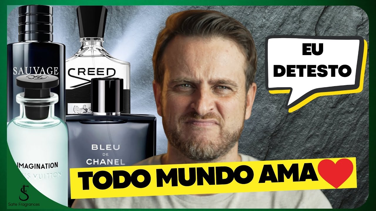 OS 7 PERFUMES IMPORTADOS que TODO MUNDO AMA😍 mas EU DETESTO🤬| UM VIDEO RECHEADO de POL&Ecirc;MICA #perfume