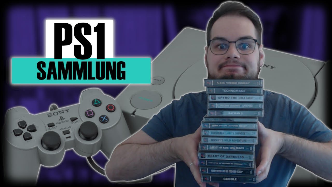 Meine PS1-Spiele Sammlung