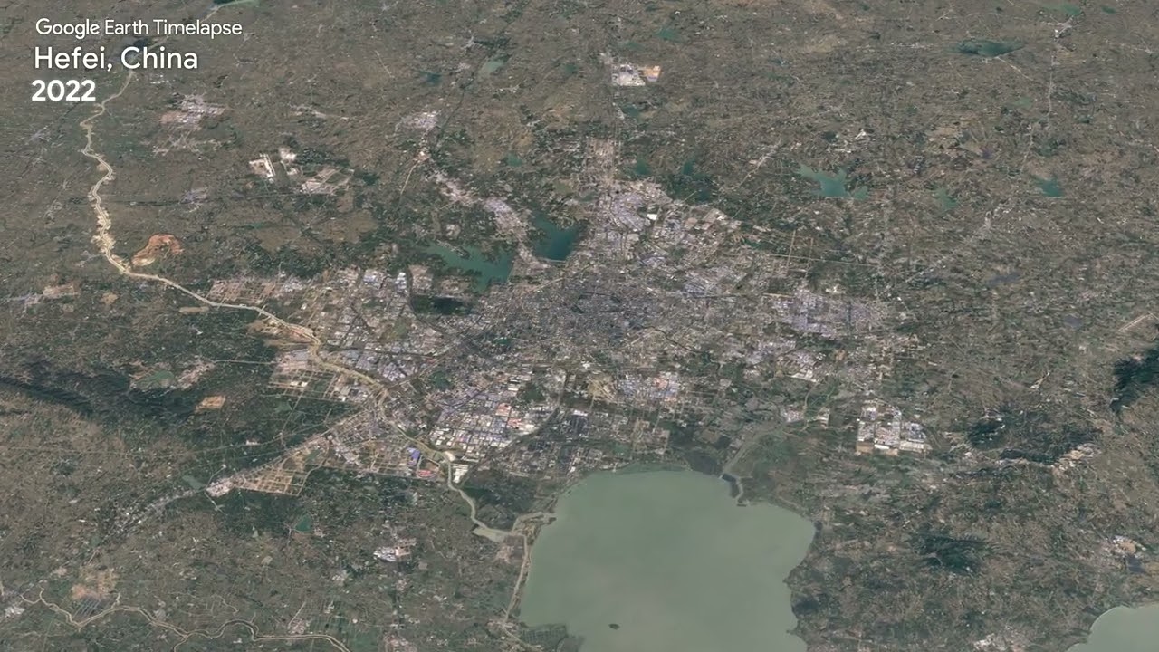 Hefei, China - Earth Timelapse