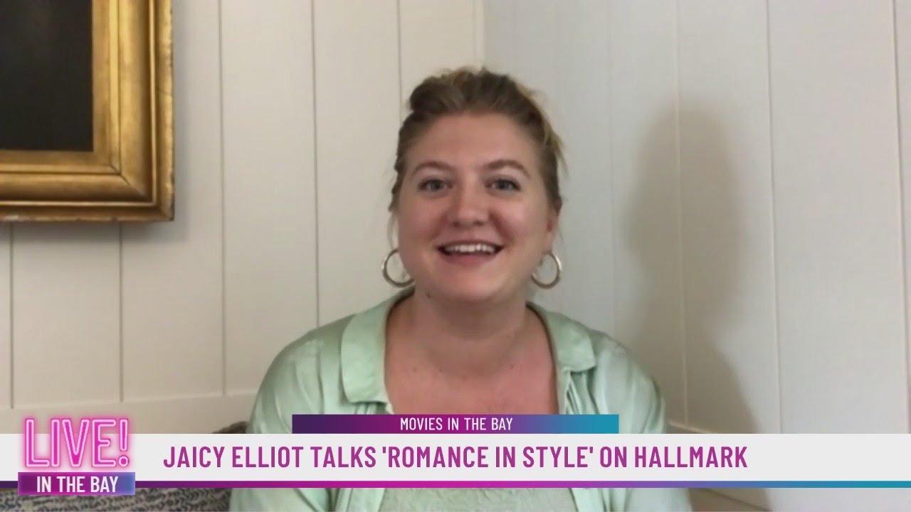 Actress Jaicy Elliot from Hallmark's 