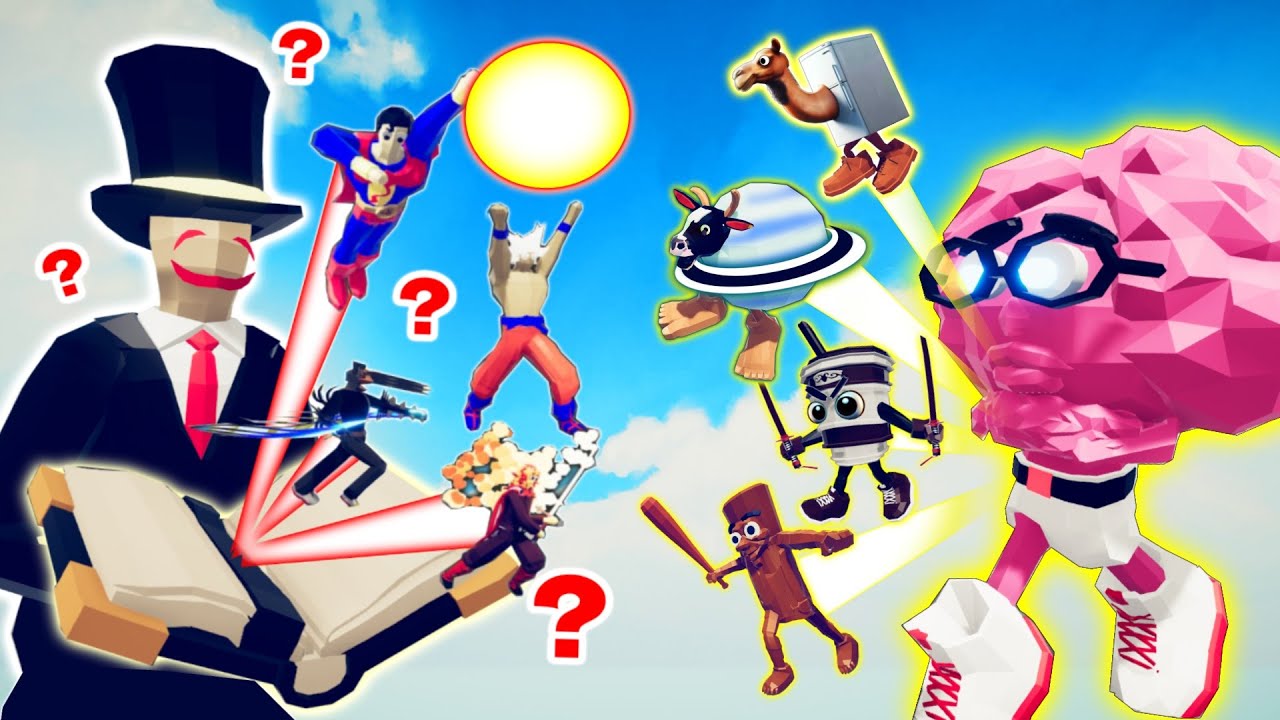 RANDOM BATTLES - MR.CREATOR vs Dr. BRAIN ROT | TABS - Totally Accurate Battle Simulator