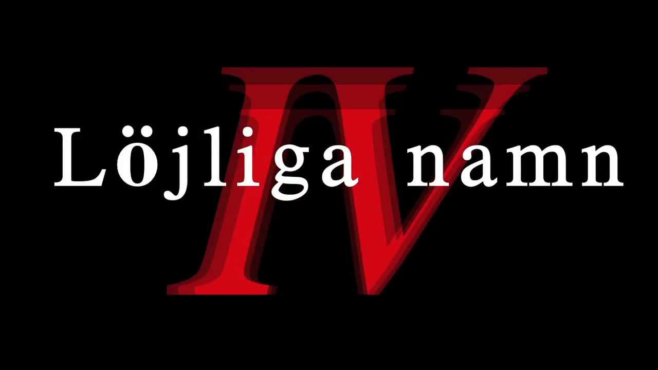 Löjliga namn 4