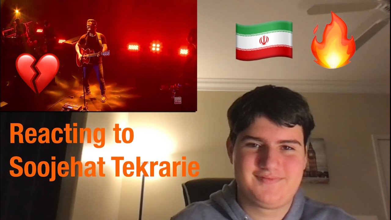 Reacting to Soojehat Tekrarie | Sirvan Khosravi (Live in Tabriz)