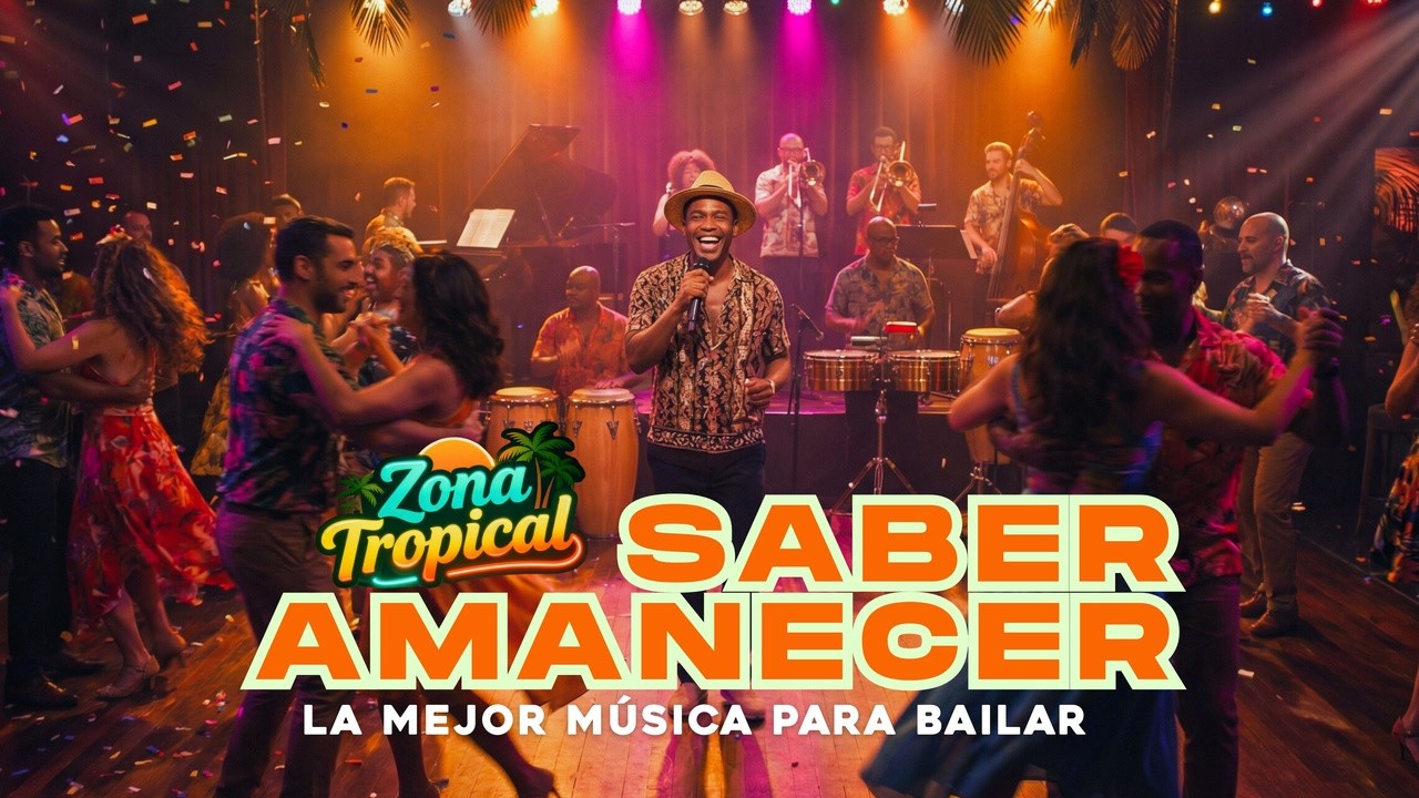 Saber Amanecer 🌅🔥 SALSA TROPICAL PARA BAILAR HASTA EL AMANECER | Fuego Latino