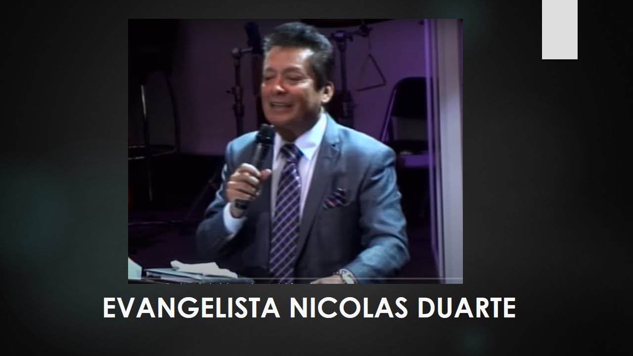 NICOLAS DUARTE, ES TIEMPO DE PONER EL EJEMPLO