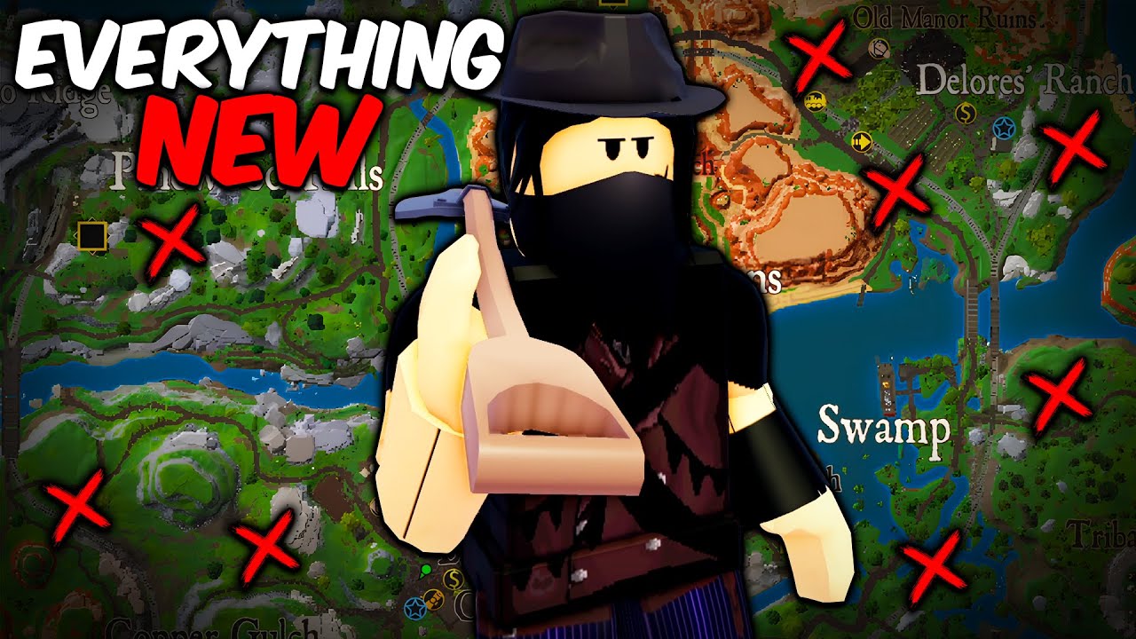 How To Unlock Everything New & All Treasure Locations! In The Wild West Roblox!