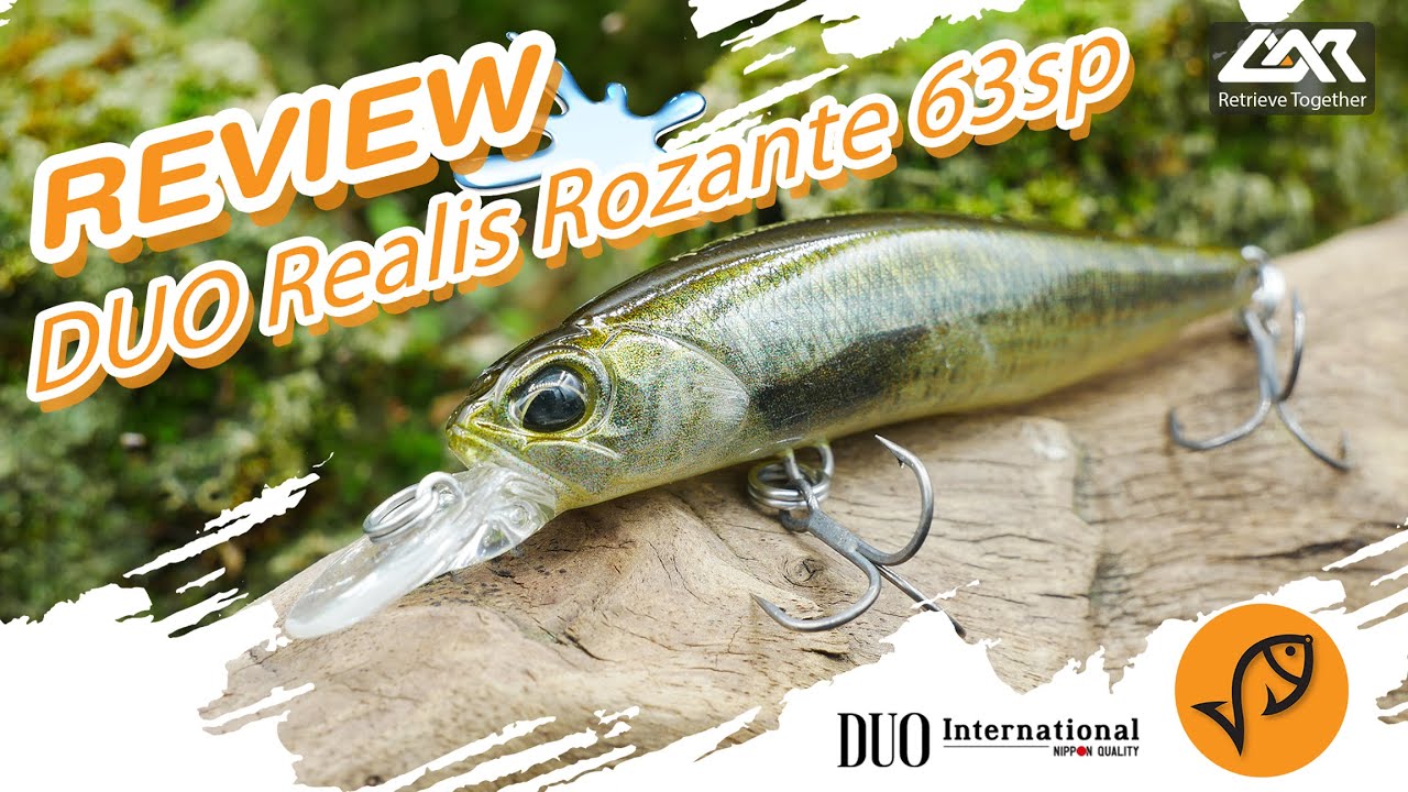 DUO Realis Rozante 63sp ][  Lure Action Review Channel