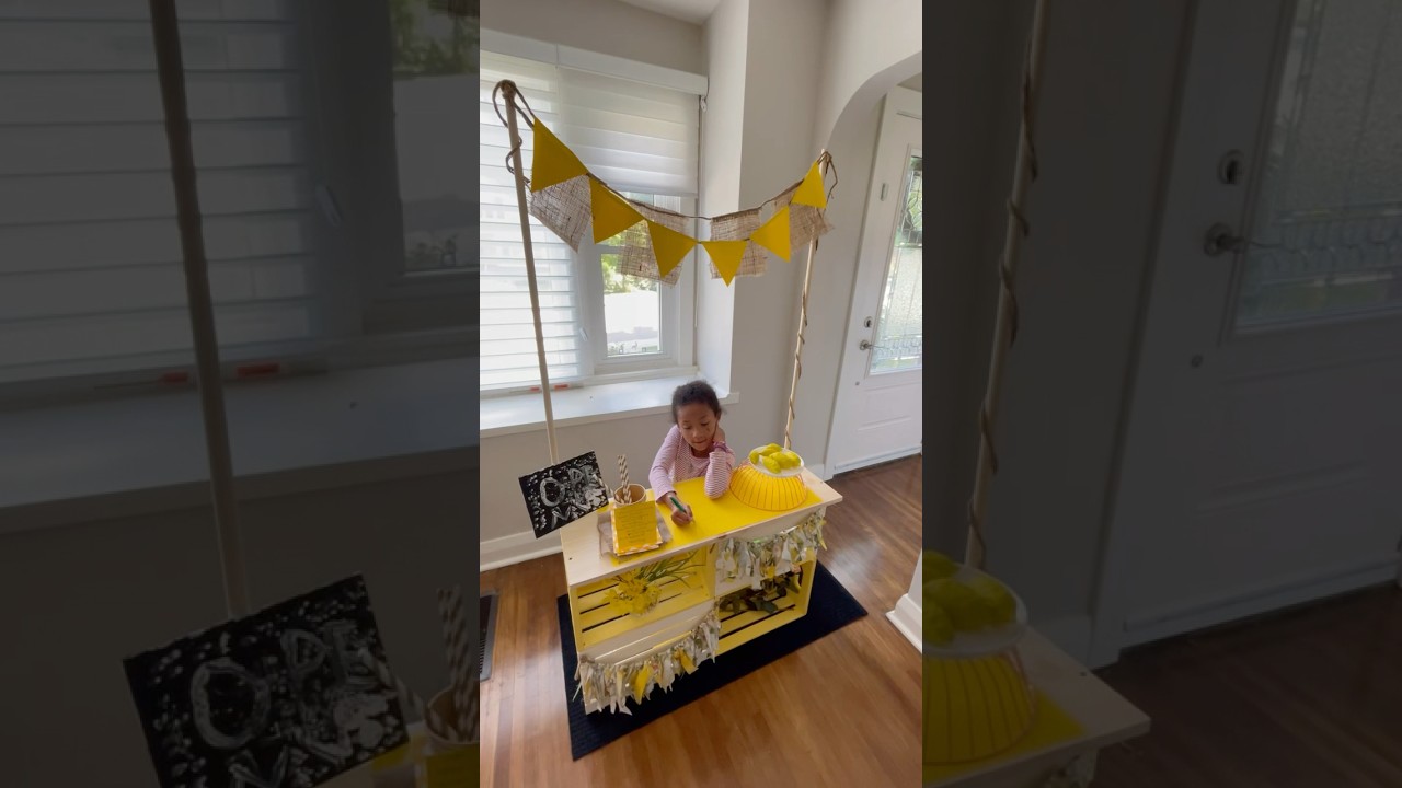 DIY lemonade stand #lemonadestand #diyprojects
