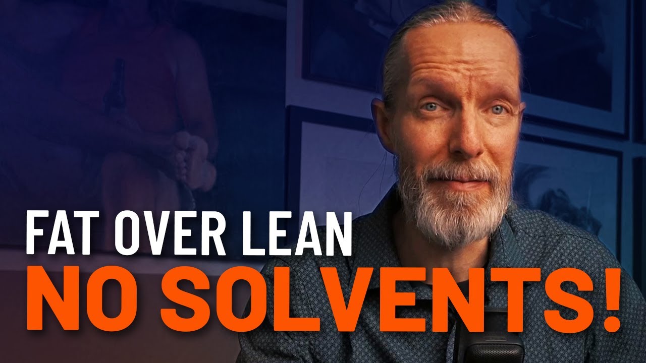 Fat Over Lean Oil Painting With NO SOLVENTS!