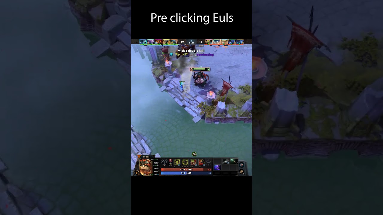 Pre clicking Euls on Blink heros 