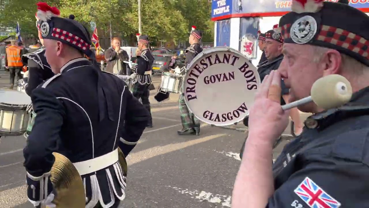 Govan Protestant Boys F.B. Sash, Derrys walls 2023