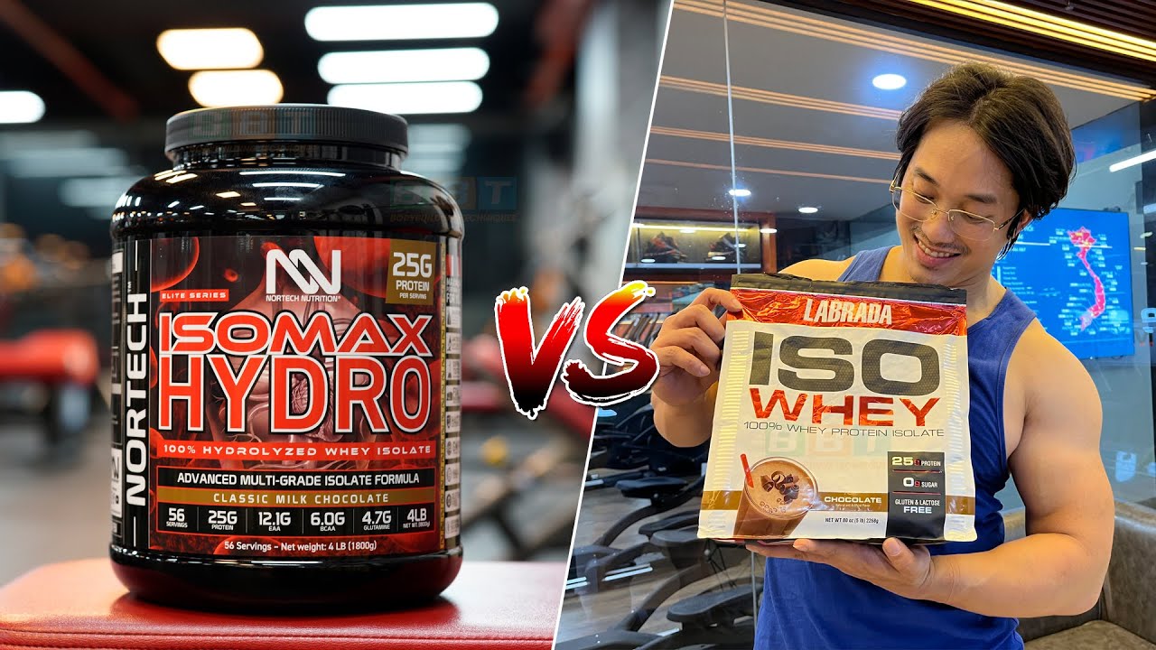 Liệu ISOMAX HYDRO có soán ngôi ISO WHEY của Labrada hay không?