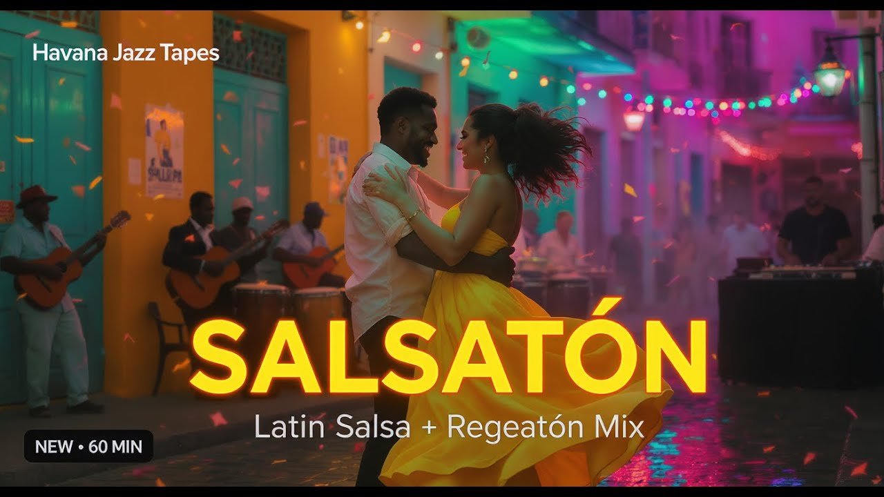 Salsat&oacute;n 2025 🔥 Cuban Salsa x Reggaet&oacute;n Party Mix | Havana Jazz Tapes 60 Minutes Inspired by Santos
