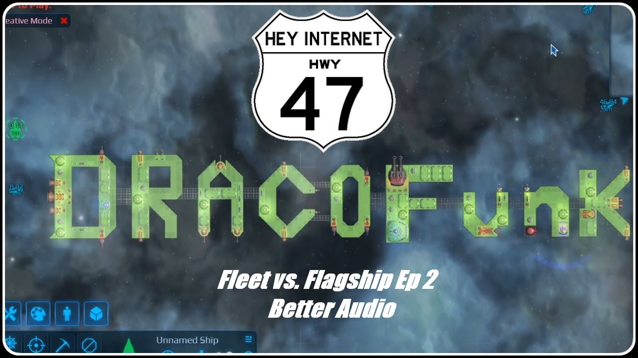 Fleet Vs  Flagship Dracofunk Plays Cosmoteer Ep  2