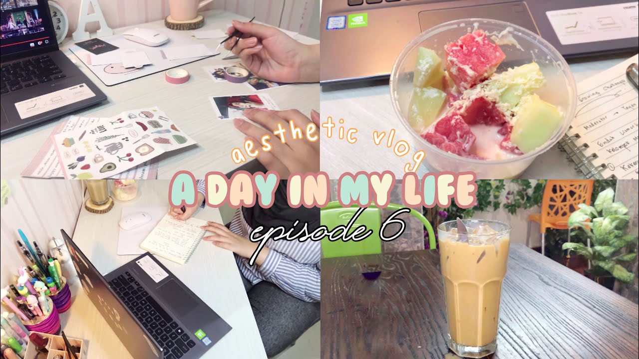 a day in my life ep. 6 🌞 | cleaning my room, making coffe milk, webinar, etc | Indonesia