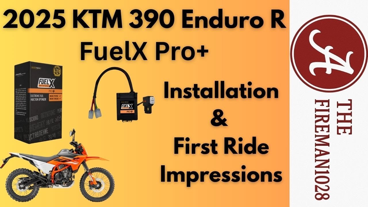 Установка и первые впечатления от поездки на KTM 390 Enduro FuelX Pro+ 2025 года