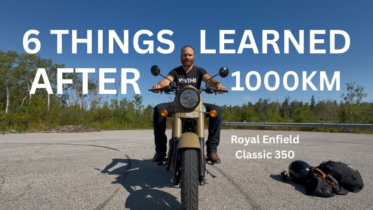 6 things I didn&rsquo;t know about the Royal Enfield classic 350 as a beginner rider. 