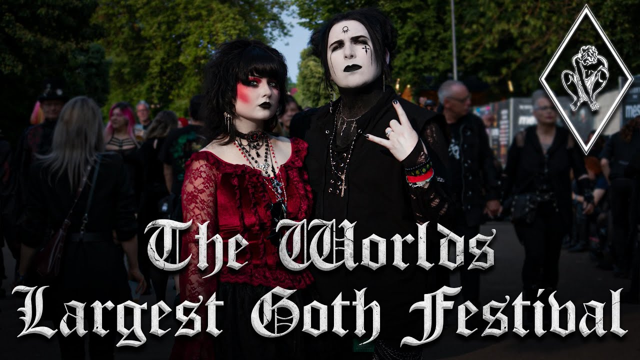 Wave Gotik Treffen 2025 Vlog 4K [Random Goth Couple]