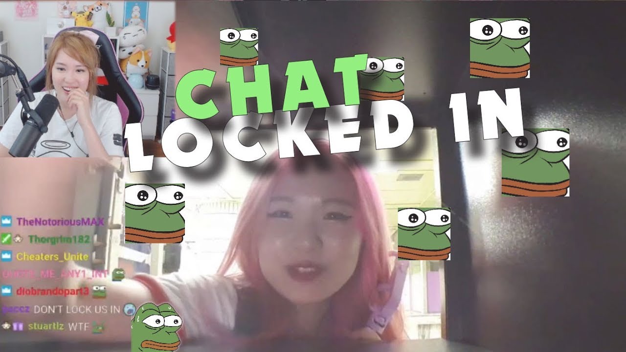 Chat In A Locker (with AngelsKimi Reaction) - HAchubby Highlight