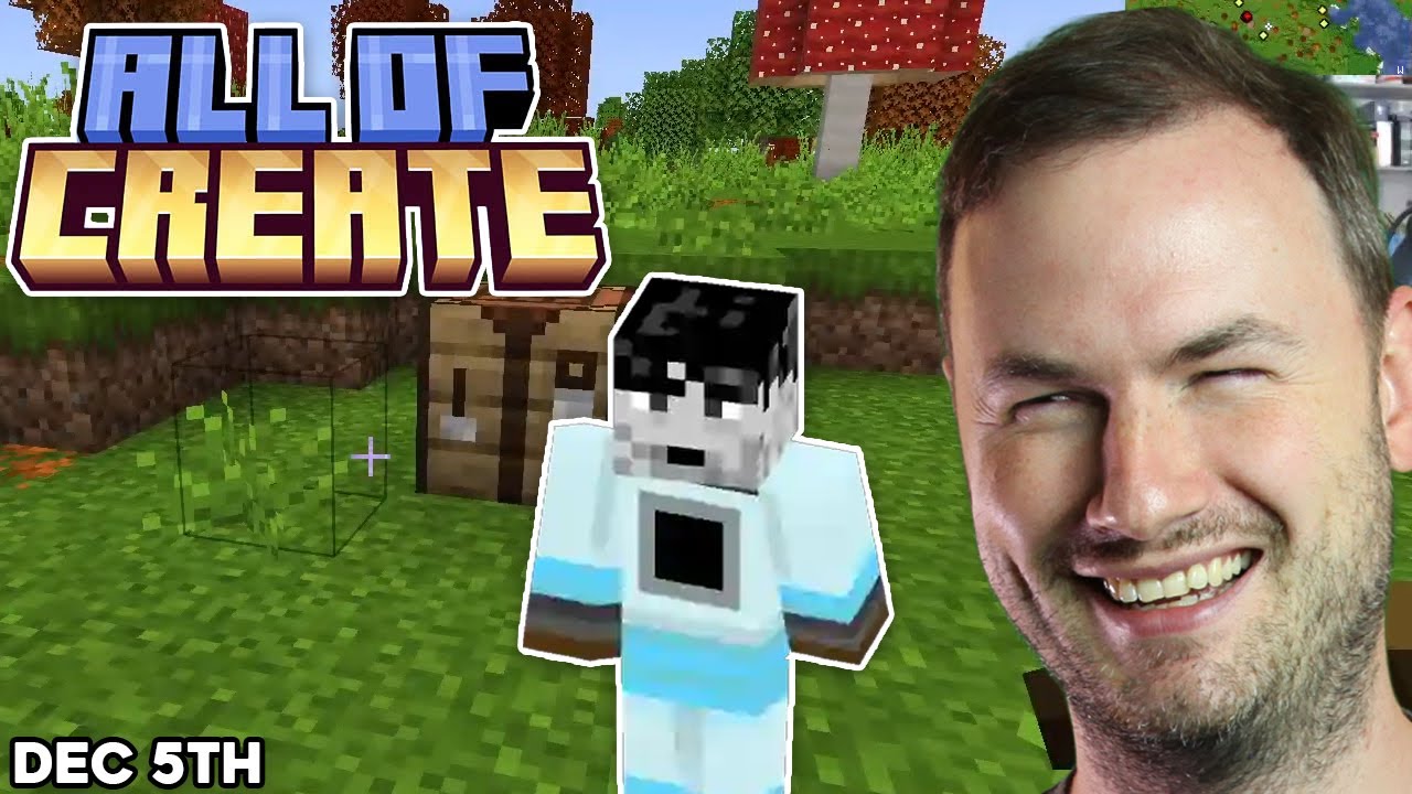 Hunting in the NETHER for Blaze Rods! - Minecraft: All of Create HARDCORE! Run 1