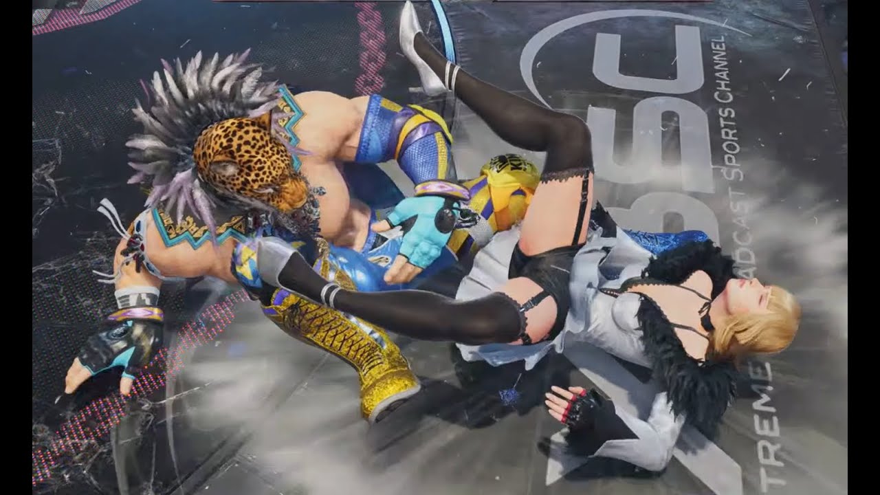 Tekken 8 CBT【ryona】lili be knock out by king  with new outfit's
