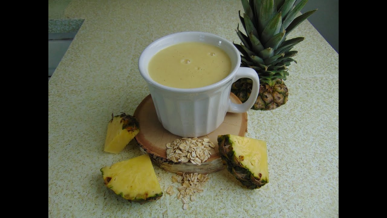 Avena Con Sabor a Piña Rica y Facil!!