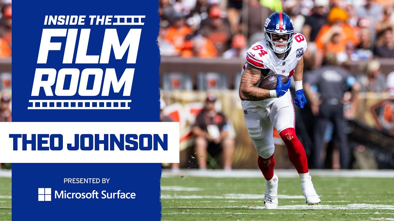 Film Room: Theo Johnson's Rookie Year | New York Giants