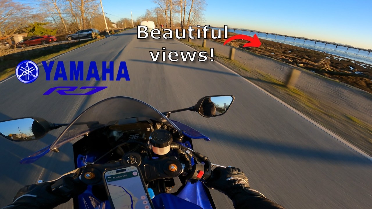 POV: You're Off Work Early and It's Sunny Out | Yamaha R7 (Yoshimura) Chill Ride