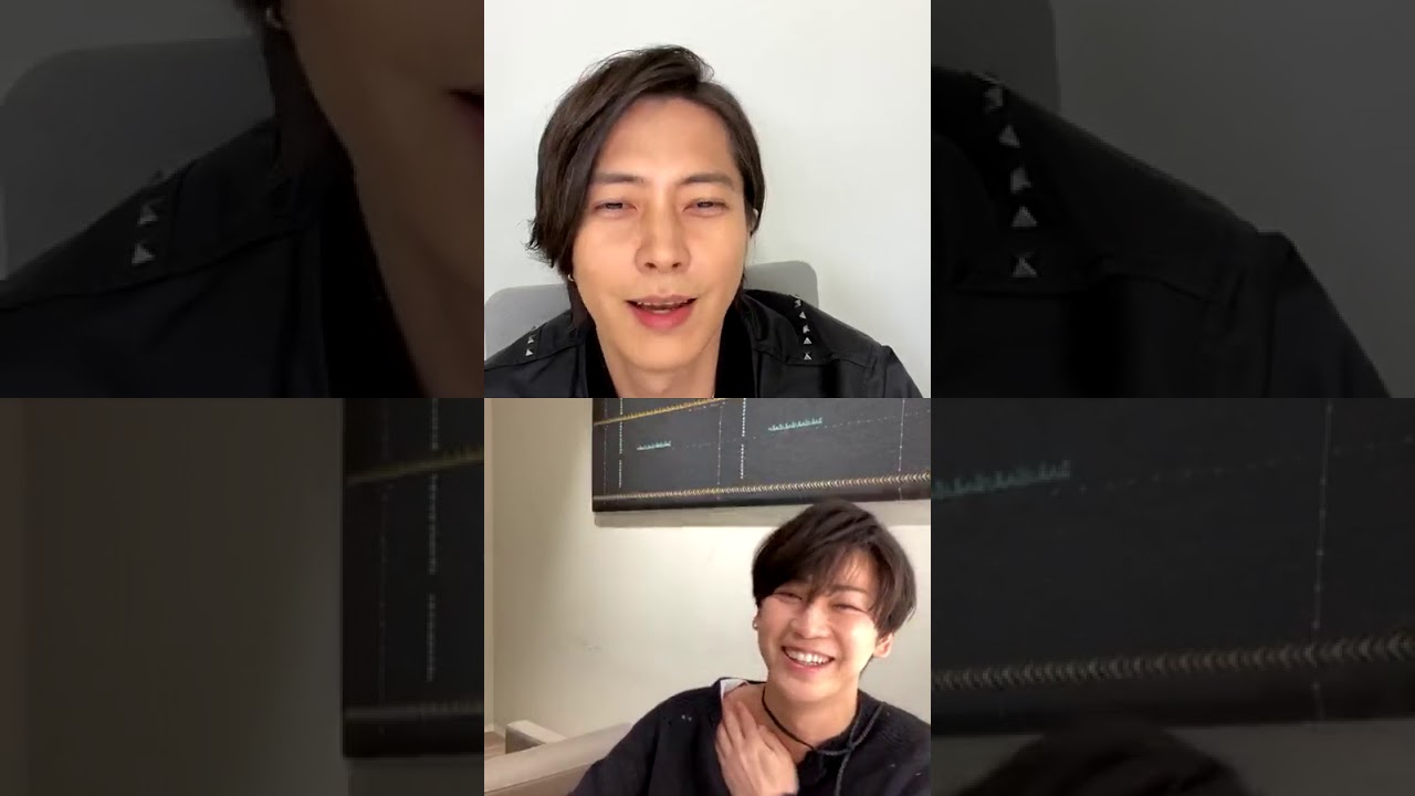 2020.04.29 LIVE IN INSTAGRAM- YAMASHITA TOMOHISA & KAMENASHI KAZUYA
