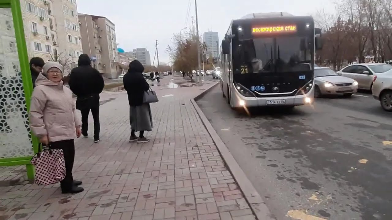 Атырау, 1 ноября 2024: Прогулка по городу часть 2