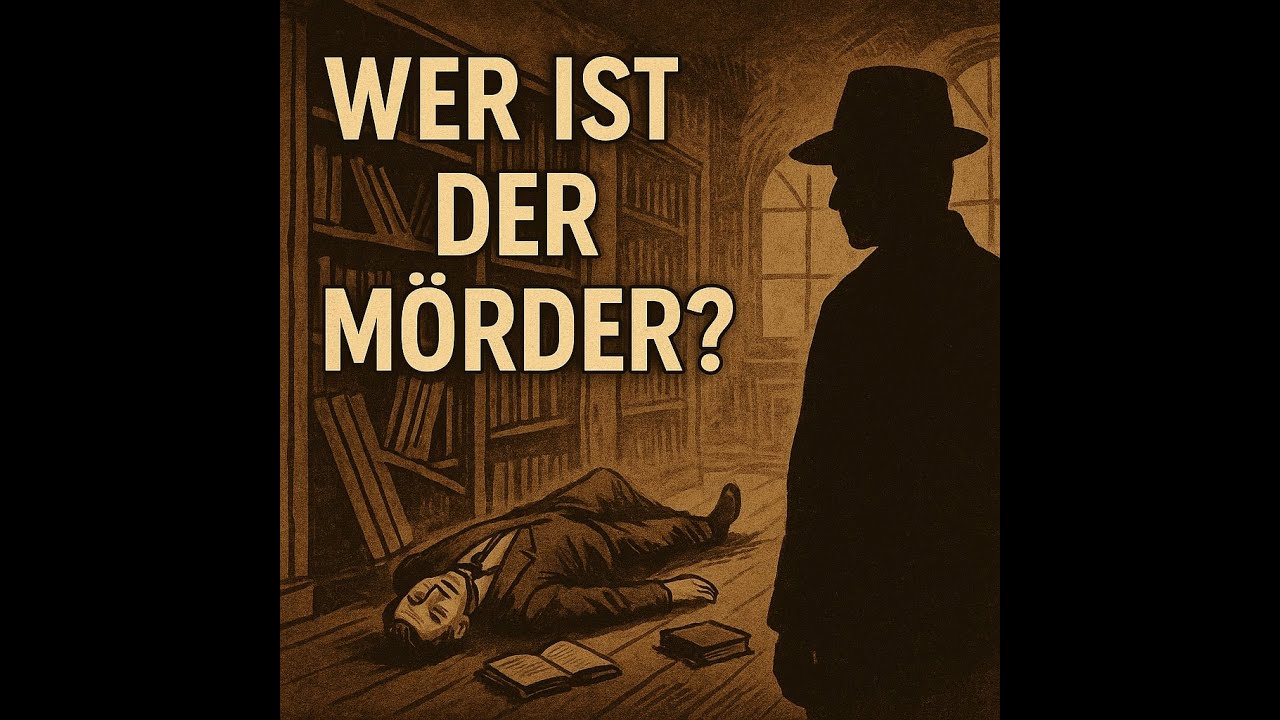Mord in der Bibliothek 🕵️&zwj;♂️ Wer ist der M&ouml;rder? | Krimi-R&auml;tsel zum Mitraten