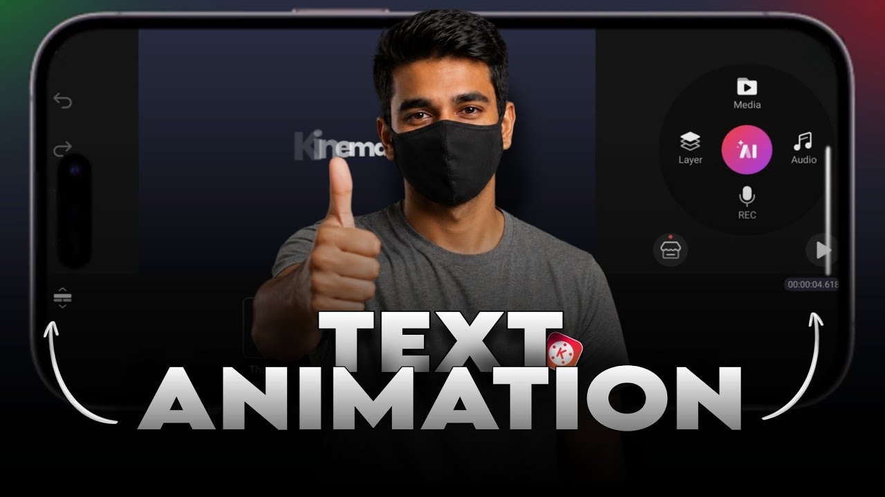 Make Your Text Animations 10x Better in KineMaster! HINDI