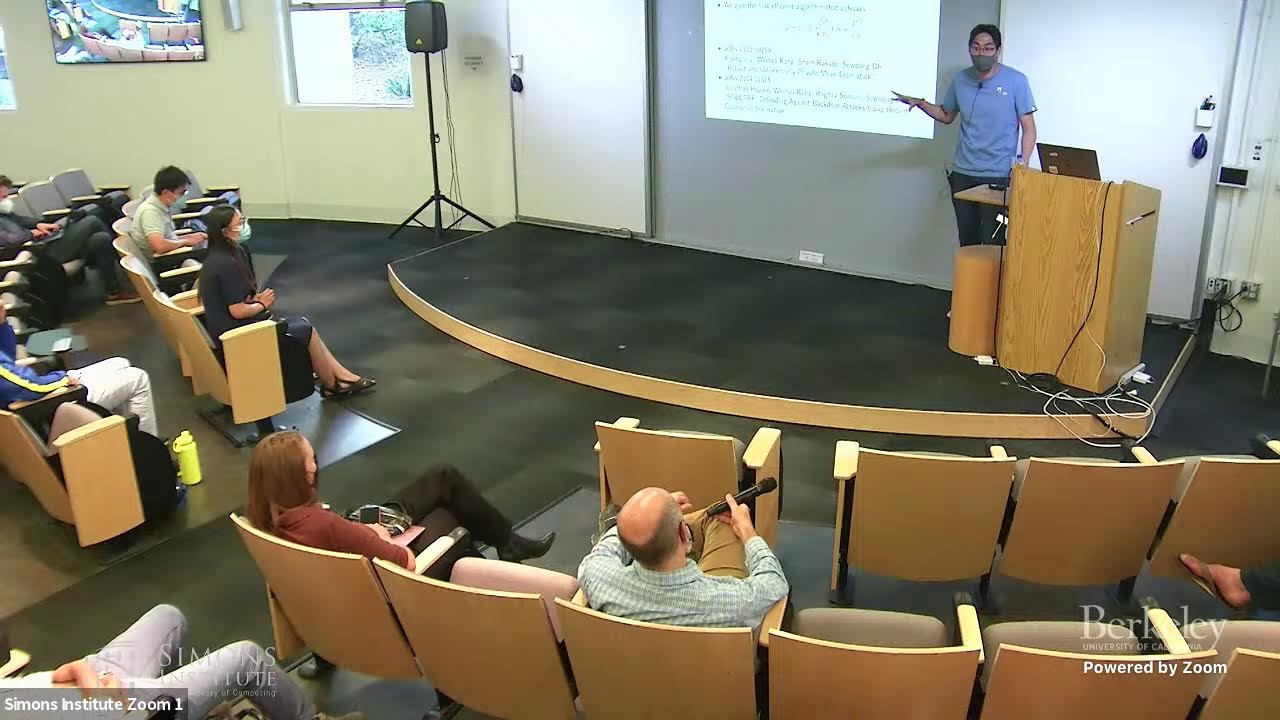 Differential Privacy Meets Robust Statistics