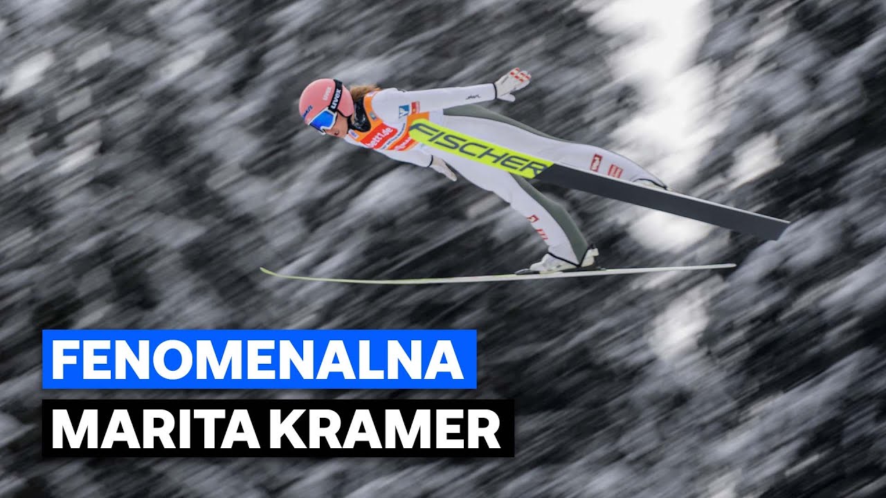 Marita Kramer wygrywa TRZECI KONKURS z rzędu w tym sezonie!