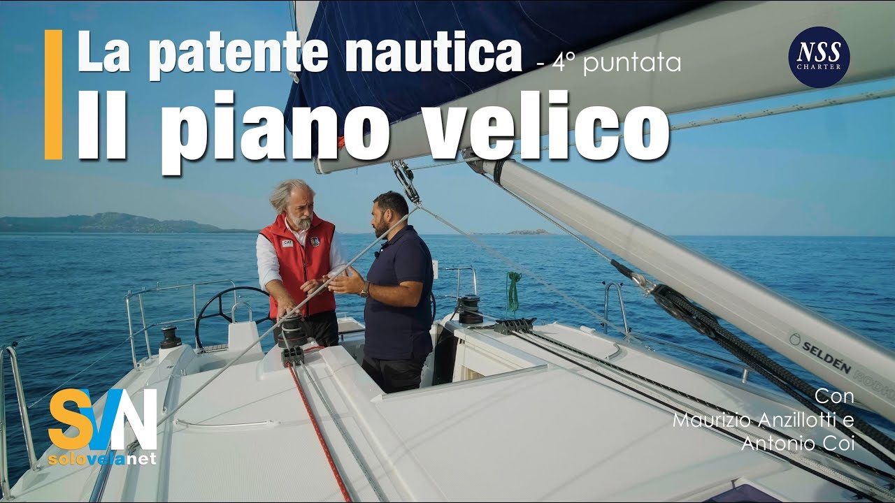 La terminologia del piano velico della barca a vela - 3° puntata della Patente Nautica