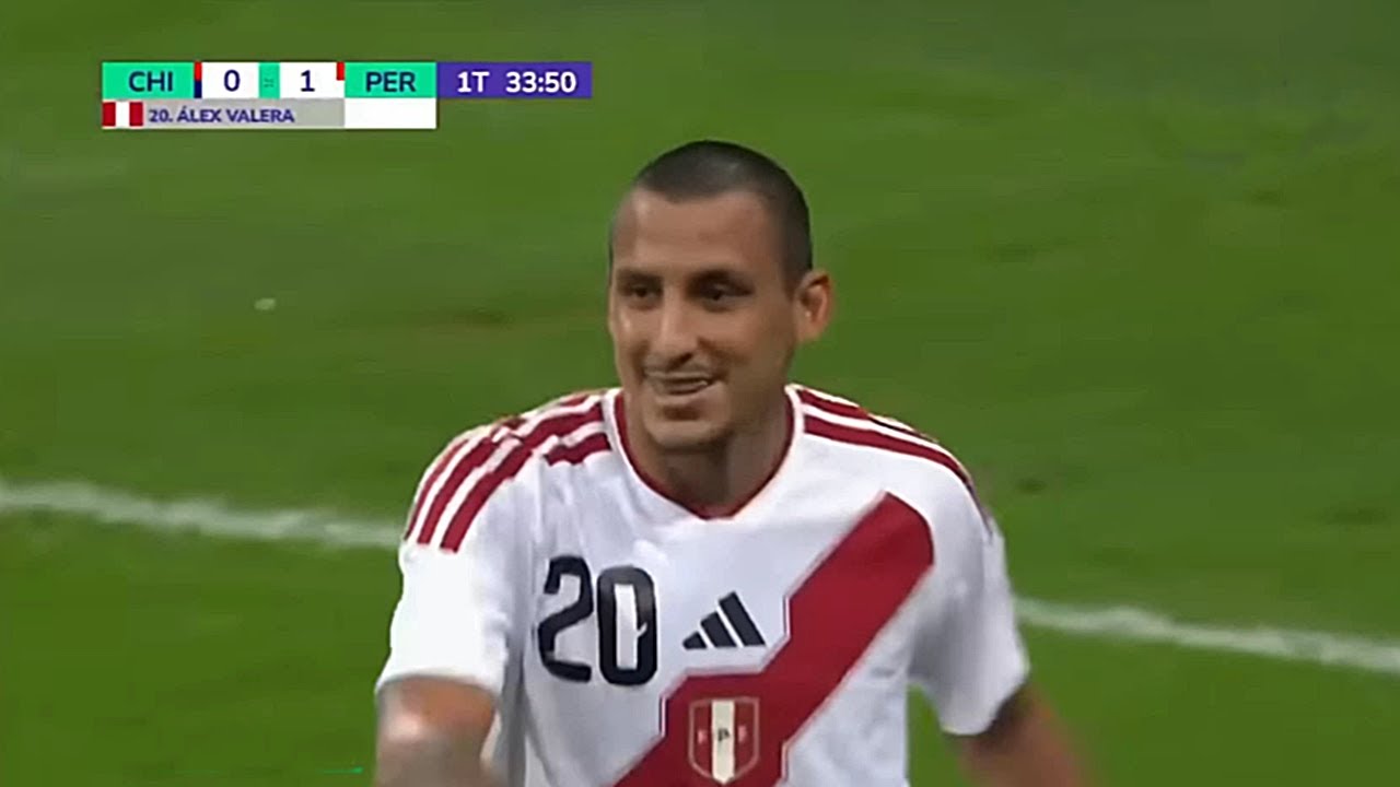 TODOS LOS GOLES DE ALEX VALERA CON LA SELECCI&Oacute;N PERUANA!!!