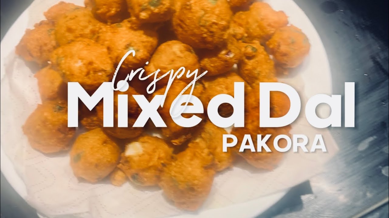 Crispy Pakora Without Besan | Rice & Mixed Dal Pakoda Recipe #recipe #easyrecipe #momrecipe #pakora 