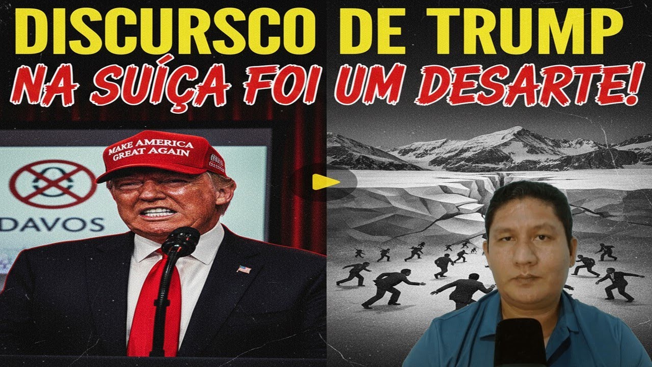 DISCURSO DO TRUMP FOI UM DESASTRE!