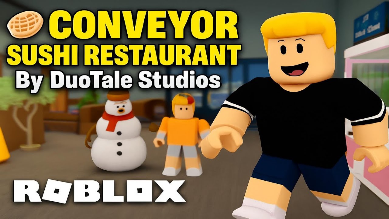 Ресторан Конвейер Суши от DuoTale Studios | Roblox | Геймплей, Без Комментариев, Android