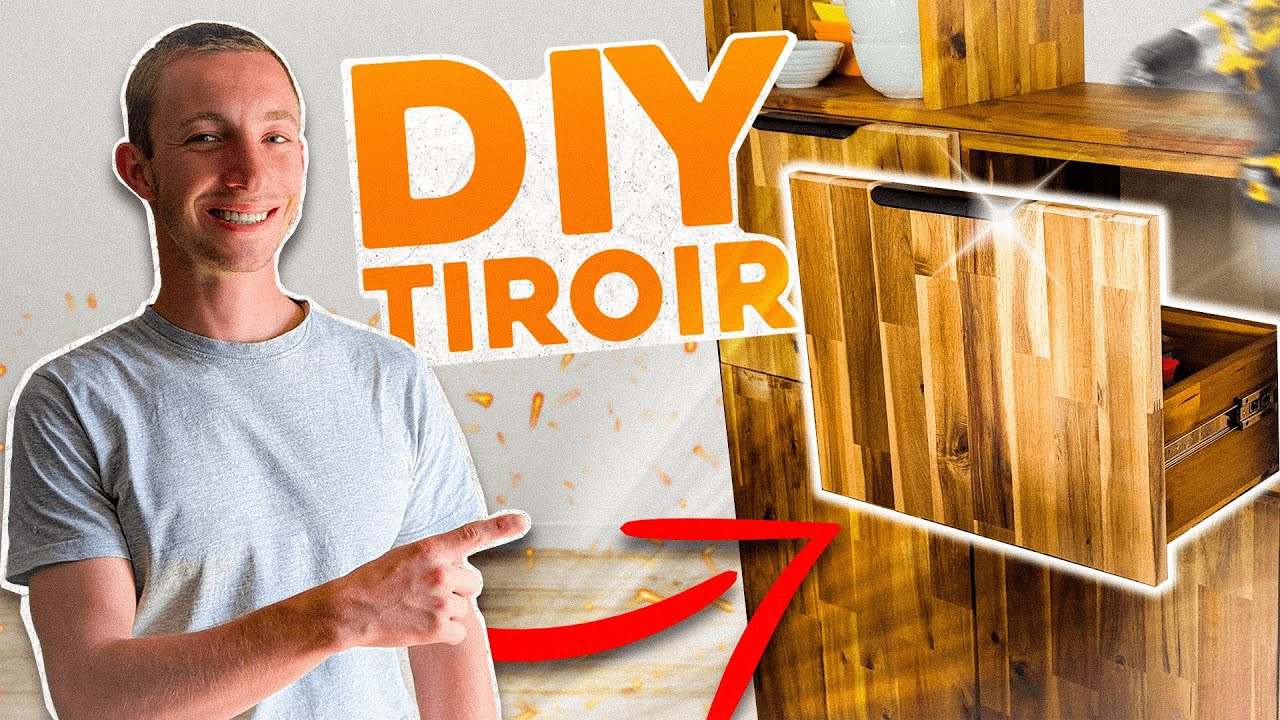 Comment fabriquer des TIROIRS simples de A à Z | Guide complet