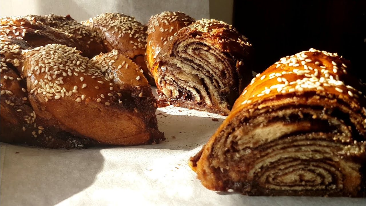 בבקה קקאו מושלמת (בצק על בסיס שמן)Cocoa braids swirl  cake 