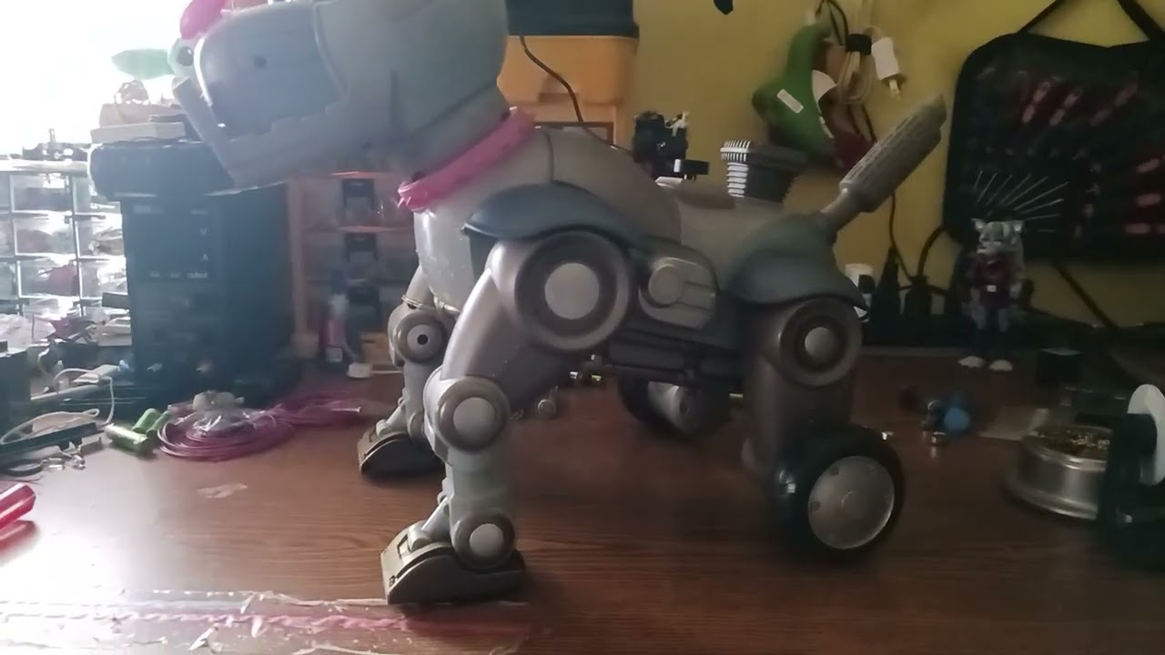 WowWee Wrex The Dawg Repair For: Gaming With Emo (Before Repairs)