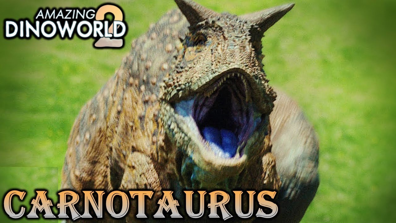 удивительное экранное время карнотавра в Dinoworld 2