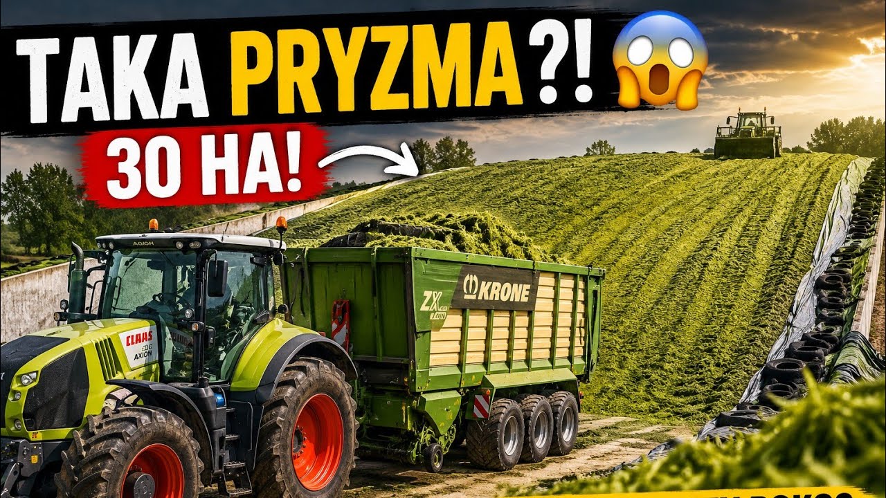 😱 TAKA PRYZMA WYSZŁA Z 30 HA! Zobacz cały pierwszy pokos od początku do końca!