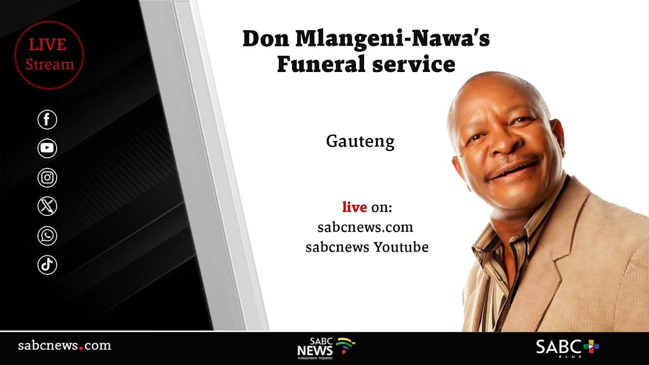 Don Eric Mlangeni-Nawa funeral service